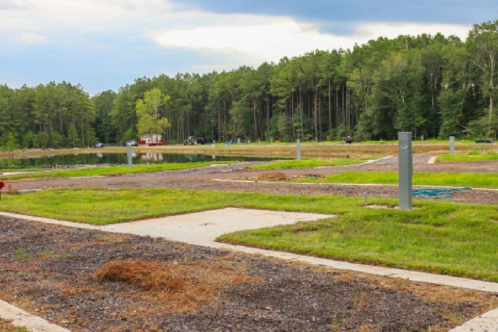 A picture of a land that is used for farming